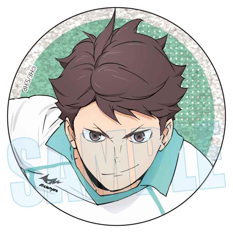 排球少年 トレーディンググリッター缶バッジ 10週年活動視覺 【BOX/8個裝】【完整BOX】