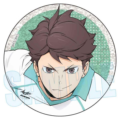 排球少年 トレーディンググリッター缶バッジ 10週年活動視覺 【BOX/8個裝】【完整BOX】