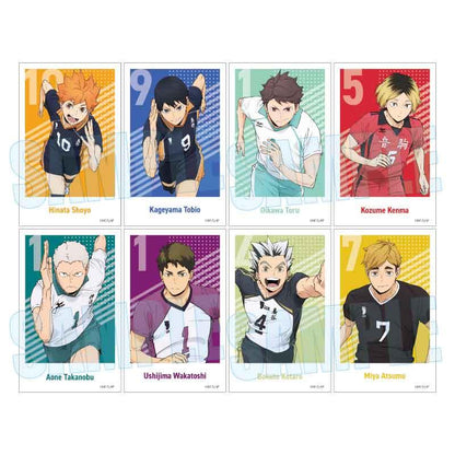 排球少年 トレーディングステッカー 10週年活動視覺 【BOX/8個裝】【完整BOX】