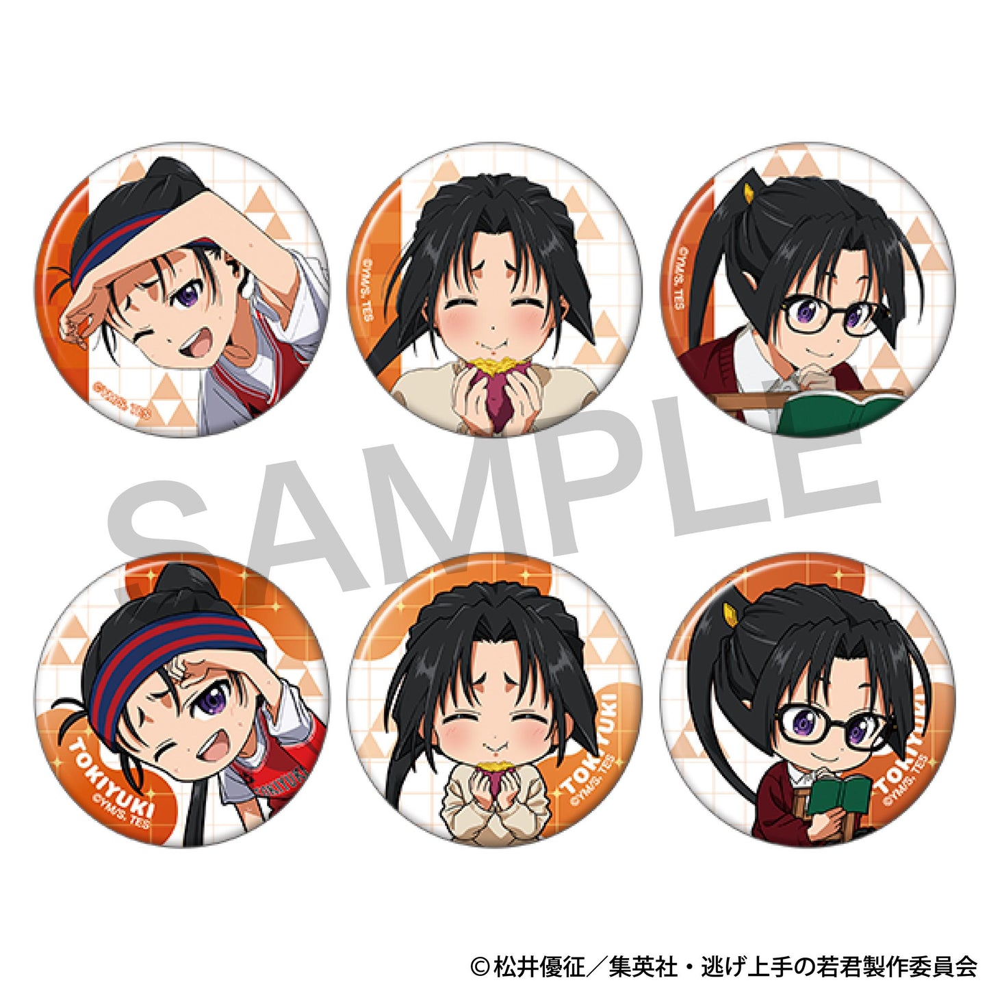《擅長逃跑的殿下》 時行いっぱいキャラバッジコレクション／vol.2 【BOX／6個裝】