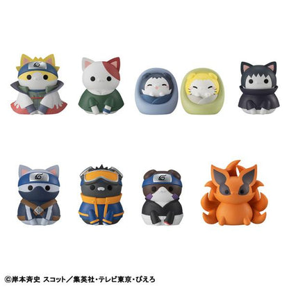 火影忍者-ナルト- 疾風伝（火影忍者疾風傳） MEGA CAT PROJECT ニャルト! 少しむかしむかしの木ノ葉隠れの裡だってばよ! 盲盒 8個裝
