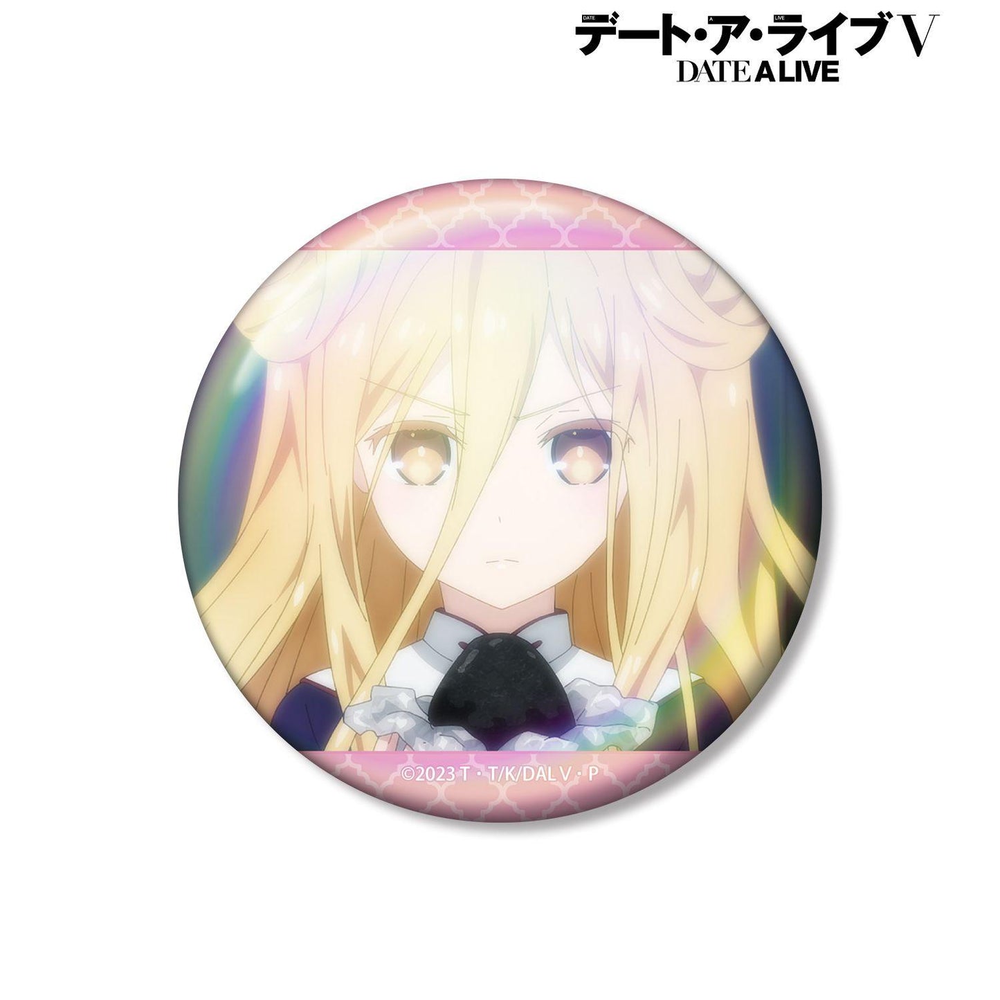 デート・ア・ライブ（約會大作戰） 星宮六喰 場景圖 75mm 鐳射徽章