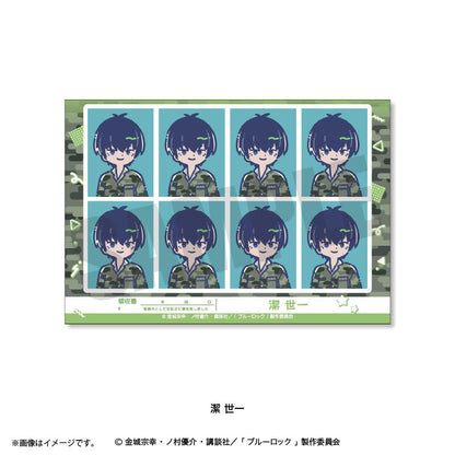 藍色監獄（藍色監獄） れとぽぷ系列 第8彈 潔世一 證件照風貼紙