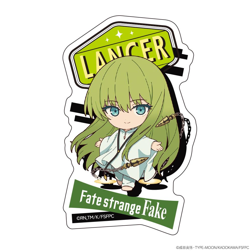 Fate/strange Fake 迷你角色 蘭瑟 異形貼紙