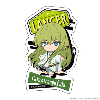Fate/strange Fake 迷你角色 蘭瑟 異形貼紙