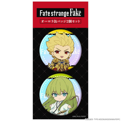 Fate/strange Fake（命運/奇異虛假） 極光徽章2件套 迷你角色 Archer&Lancer