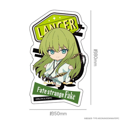 Fate/strange Fake 迷你角色 蘭瑟 異形貼紙