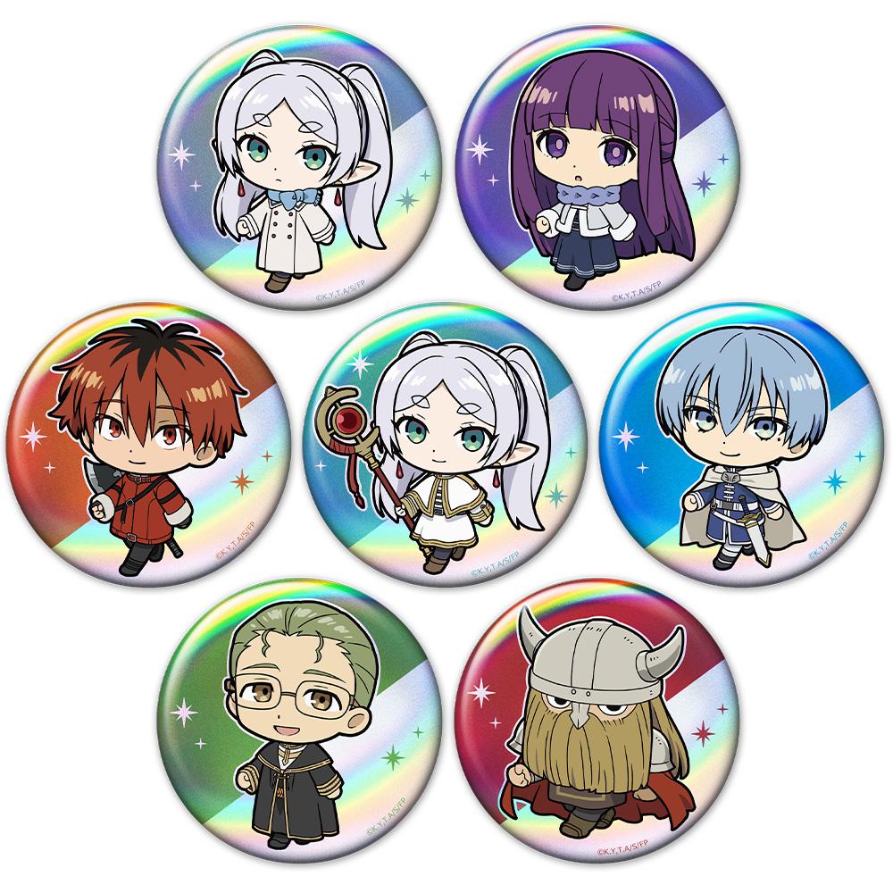 葬送のフリーレン（葬送的芙莉蓮） 鐳射徽章 全7種 【盒裝/7個入】
