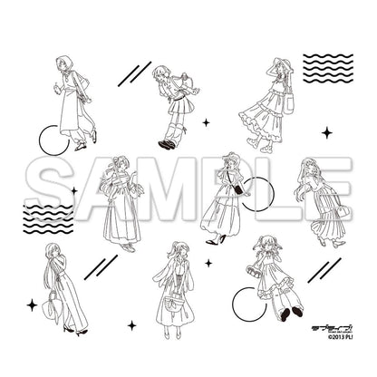 ラブライブ!（LoveLive!） 散步在季節中。系列 透明磨砂水瓶