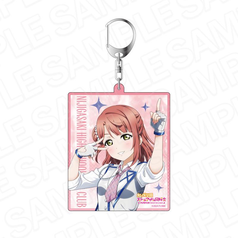 ラブライブ!虹ヶ咲學園スクールアイドル同好會（LoveLive!虹咲學園學園偶像同好會） 上原步夢 4th演唱會Solo服裝ver. 亞克力鑰匙扣