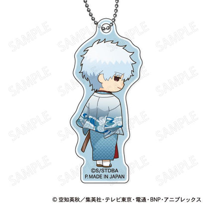 銀魂（銀魂） 和裝×振り向き デフォルメ Ver. 亞克力鑰匙扣 【BOX／12個裝】