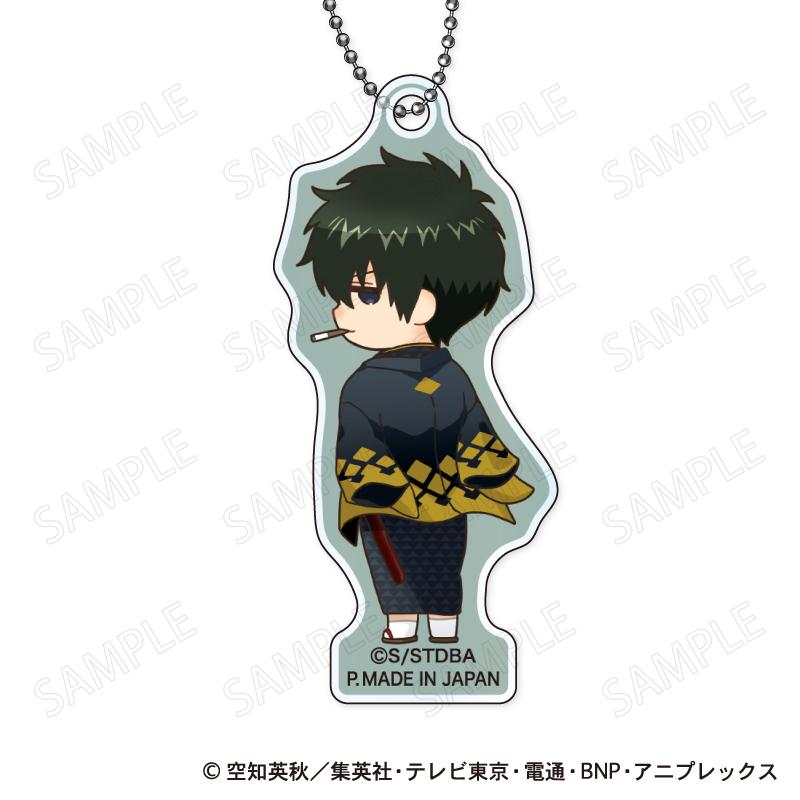 銀魂（銀魂） 和裝×振り向き デフォルメ Ver. 亞克力鑰匙扣 【BOX／12個裝】