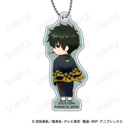 銀魂（銀魂） 和裝×振り向き デフォルメ Ver. 亞克力鑰匙扣 【BOX／12個裝】