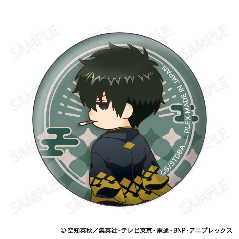 銀魂（銀魂） 和裝×振り向き デフォルメ Ver. 徽章收藏 【BOX／12個裝】