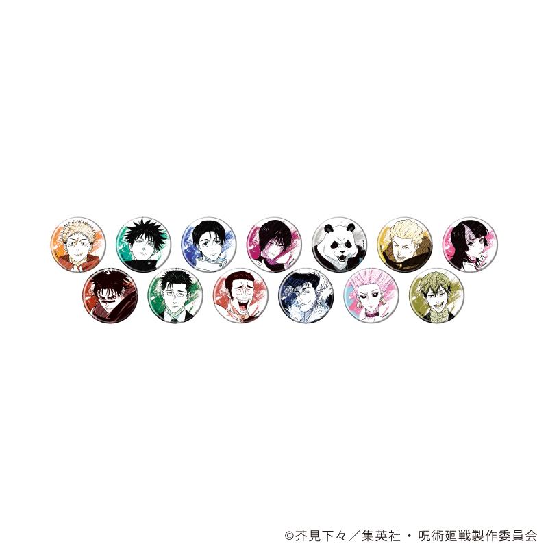 咒術回戰 徽章11/全套（共13種）（Graph Art Sketch插畫）【全套/13個裝】