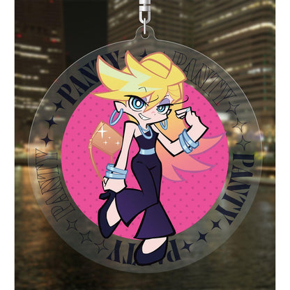 New PANTY ＆ STOCKING with GARTERBELT 描き下ろし パンティ ブラックドレスver. BIG亞克力鑰匙扣