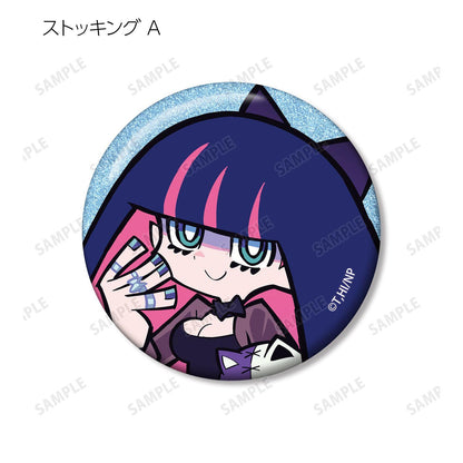 New PANTY ＆ STOCKING with GARTERBELT 描き下ろし ブラックドレスver. 閃粉徽章 BOX裝（10包入）