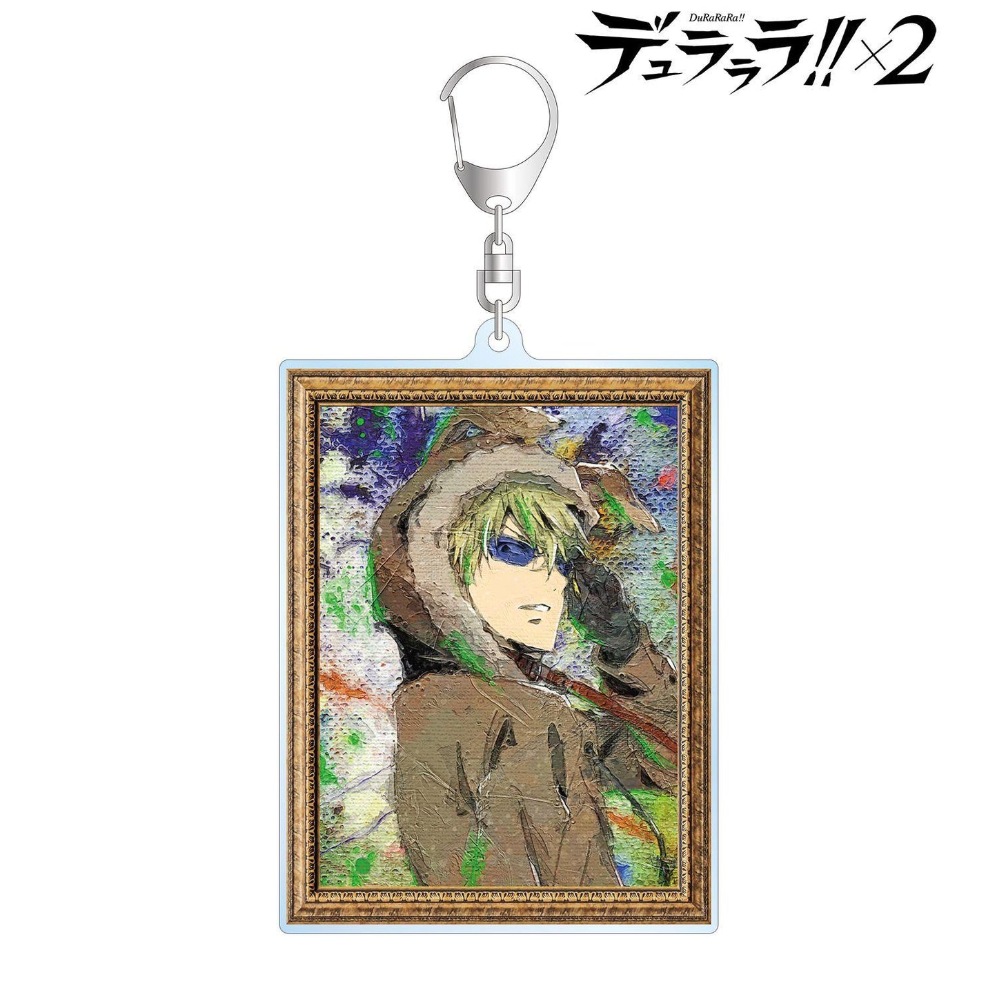 無頭騎士異聞錄×2 平和島靜雄 grunge CANVAS BIG亞克力鑰匙扣 ver.C