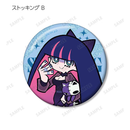 New PANTY ＆ STOCKING with GARTERBELT 描き下ろし ブラックドレスver. 閃粉徽章 BOX裝（10包入）