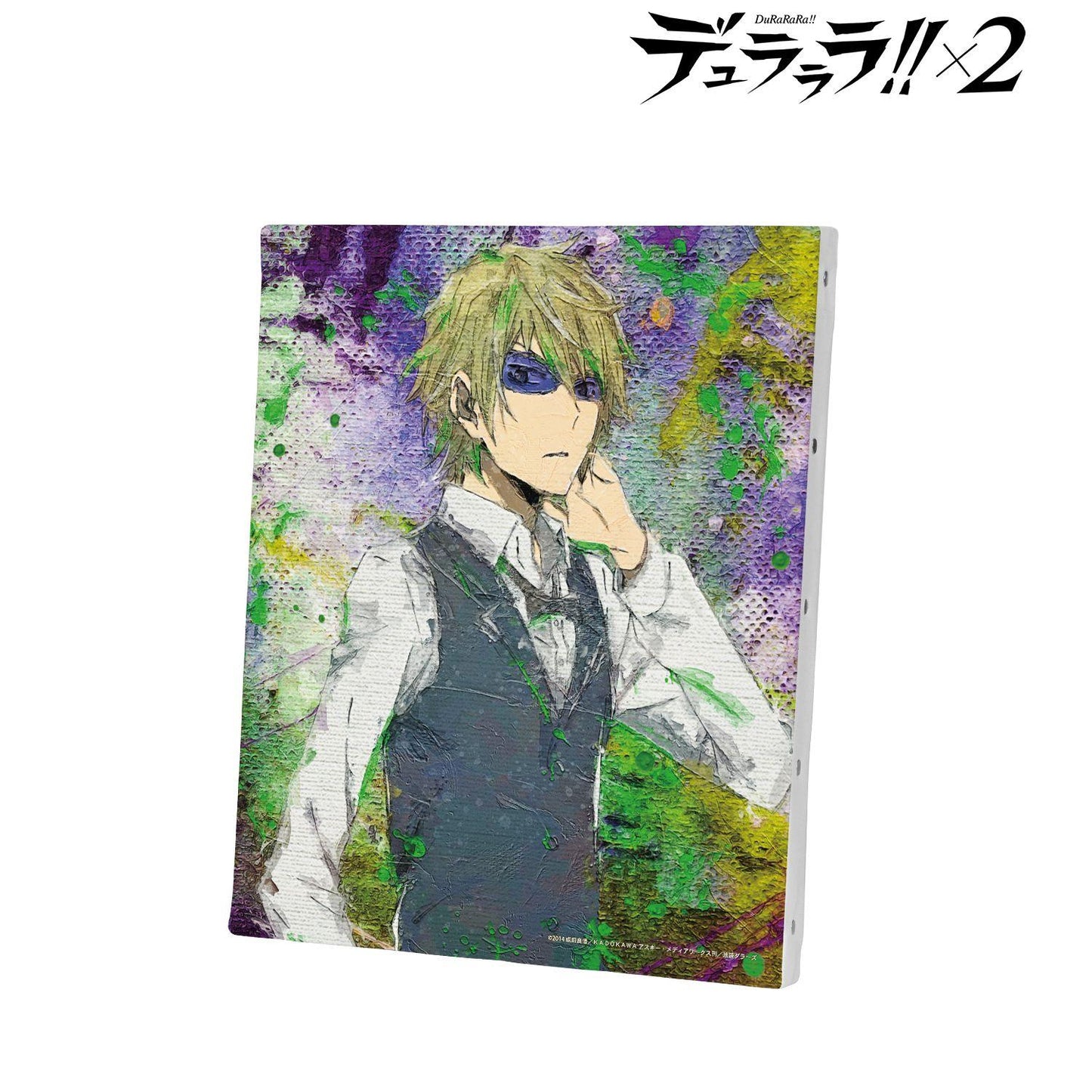 無頭騎士異聞錄×2 平和島靜雄 grunge CANVAS F3號キャンバスボード ver.B
