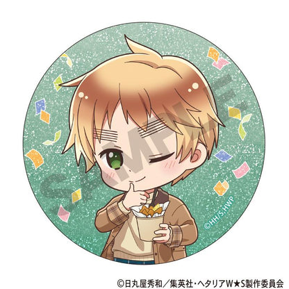 ヘタリア World★Stars（黑塔利亞 World★Stars） 食べ歩きグルメ 迷你角色 閃光徽章 【整盒裝／10個入】