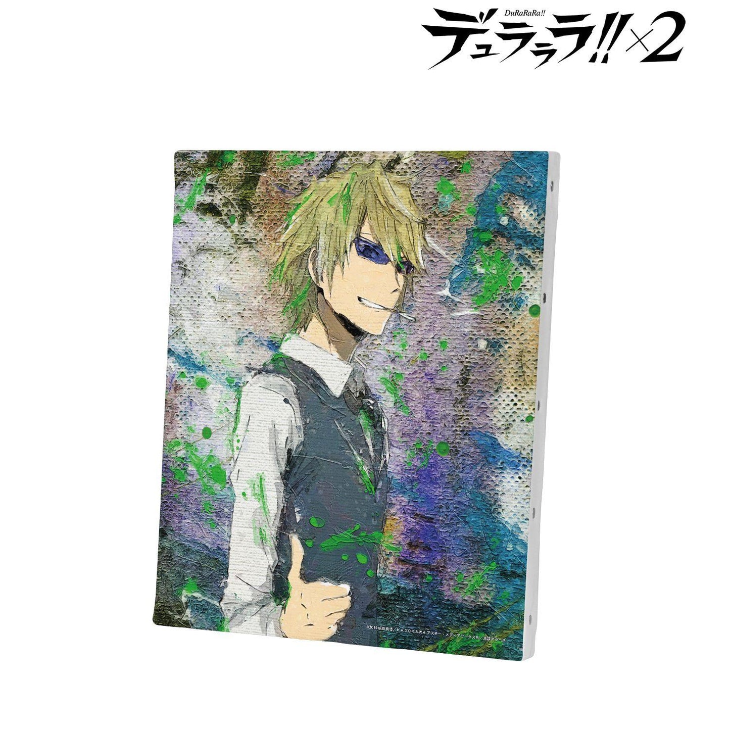 無頭騎士異聞錄×2 平和島靜雄 grunge CANVAS F3號畫布板 ver.A
