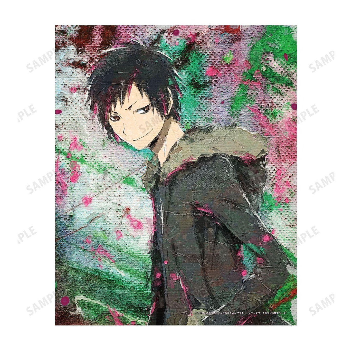 デュラララ!!（無頭騎士異聞錄） 折原臨也 grunge CANVAS F3號帆布畫板 ver.D
