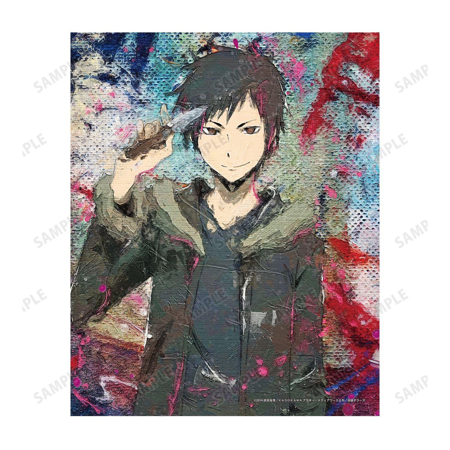 デュラララ!!（無頭騎士異聞錄） 折原臨也 grunge CANVAS F3號畫布板 ver.A