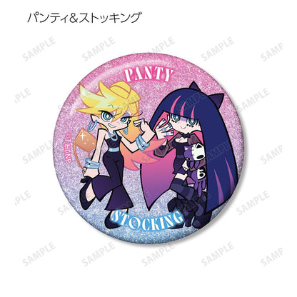 New PANTY ＆ STOCKING with GARTERBELT 描き下ろし ブラックドレスver. 閃粉徽章 BOX裝（10包入）