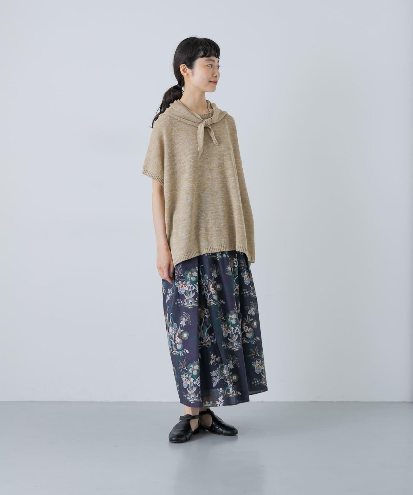 碎花半身裙
