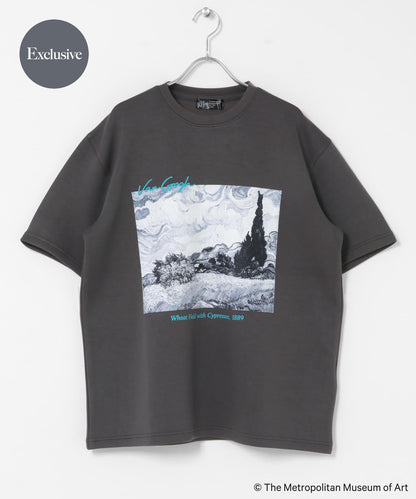 The Met×SENSE OF PLACE S/S T-SHIRTS(Gogh)B 聯名款 易打理 接觸冷感 短袖T恤