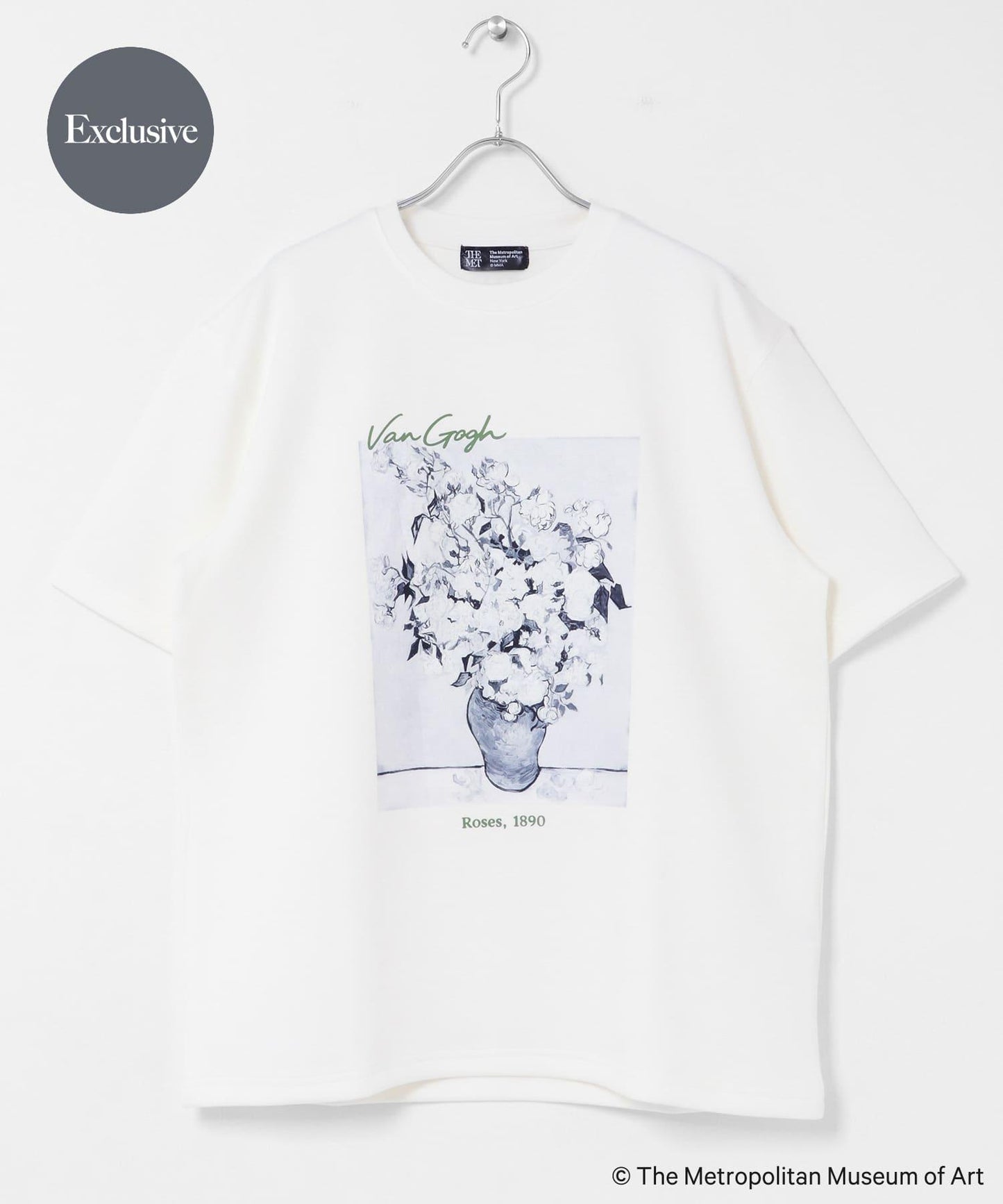 The Met×SENSE OF PLACE S/S T-SHIRTS(Gogh)A 聯名款 易打理 接觸冷感 短袖T恤