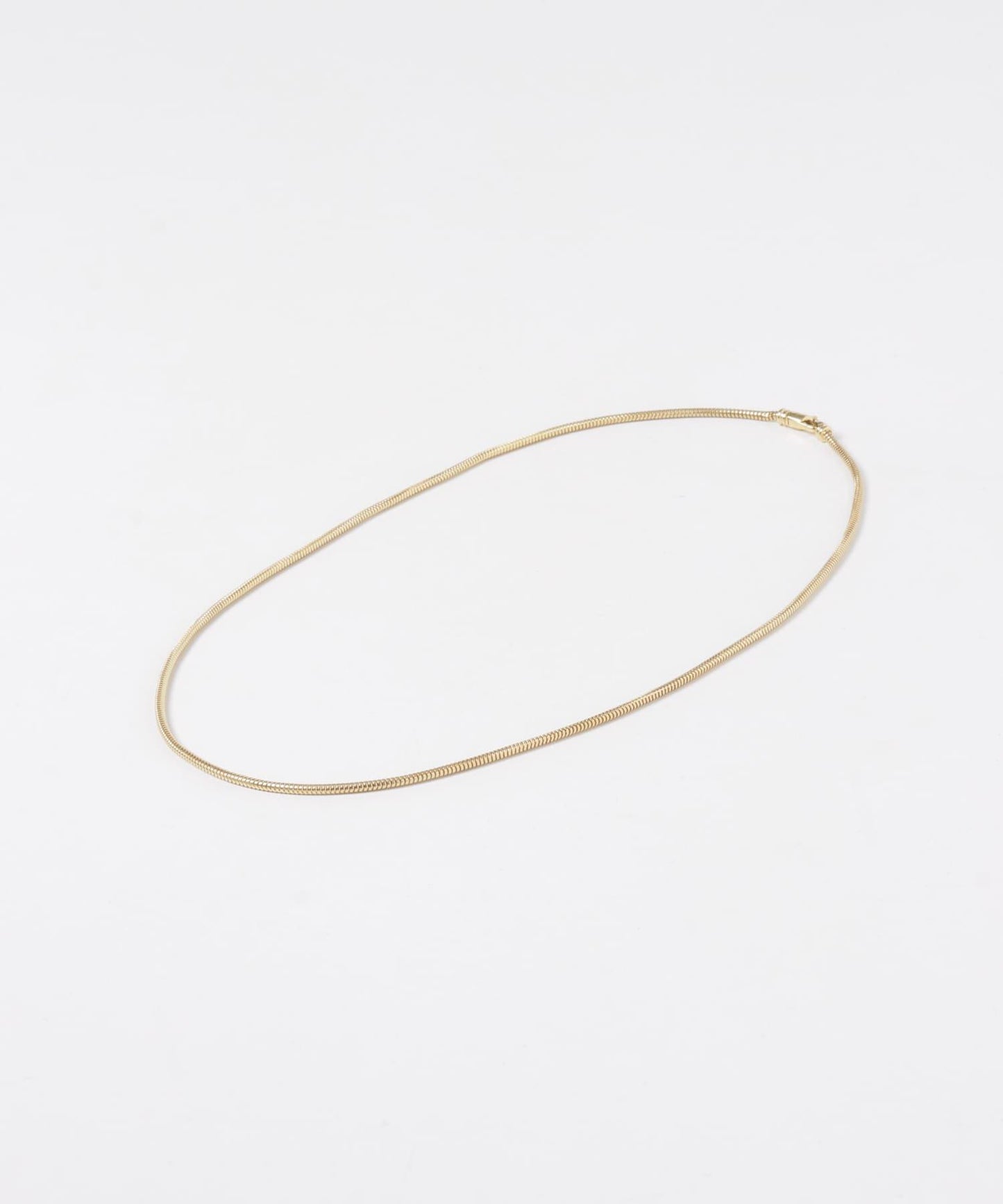 TOM WOOD SnakeChainSlimGold Necklace