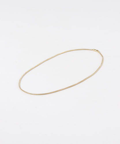 TOM WOOD SnakeChainSlimGold Necklace