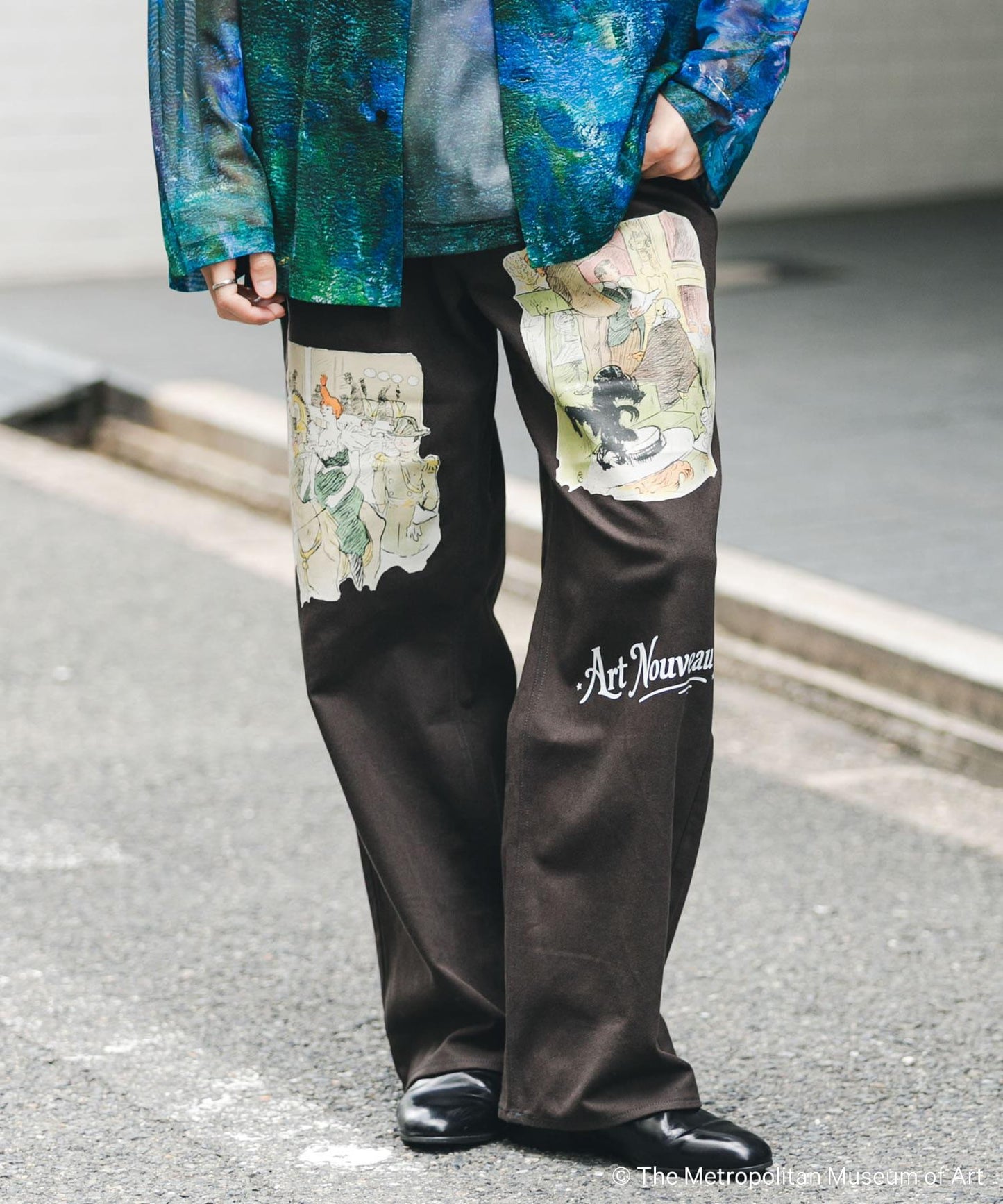 The Met×SENSE OF PLACE 褲子（羅特列克）