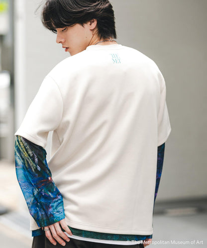 The Met×SENSE OF PLACE S/S T-SHIRTS(Gogh)B 聯名款 易打理 接觸冷感 短袖T恤