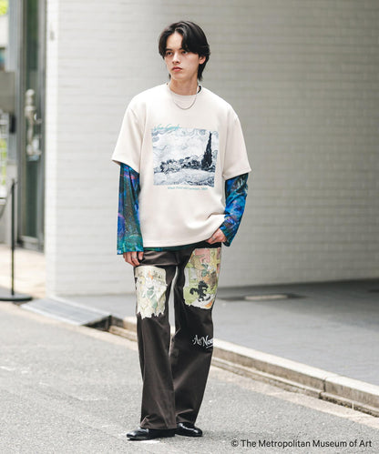 The Met×SENSE OF PLACE S/S T-SHIRTS(Gogh)B 聯名款 易打理 接觸冷感 短袖T恤