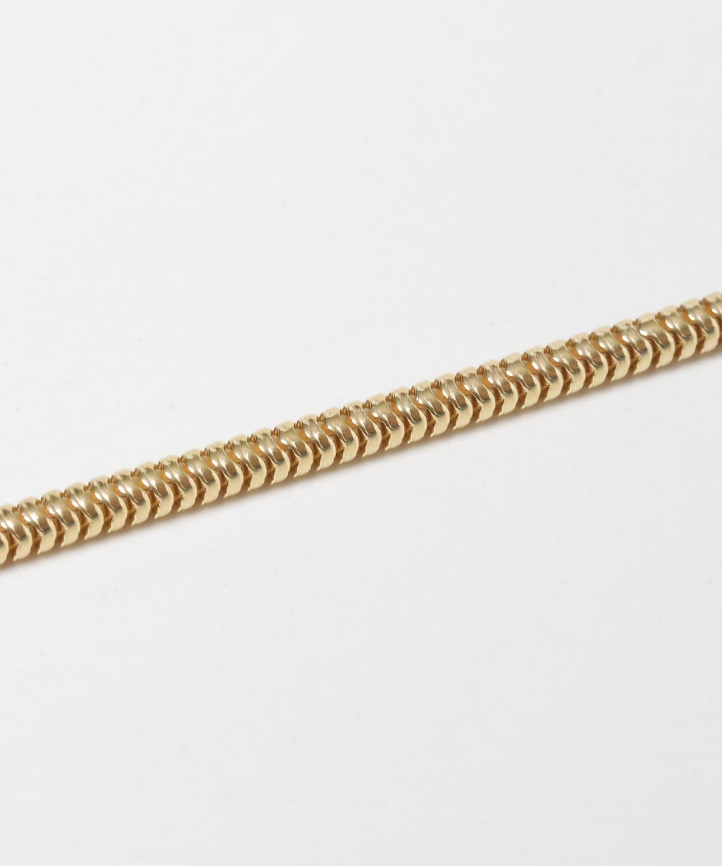TOM WOOD SnakeChainSlimGold Necklace