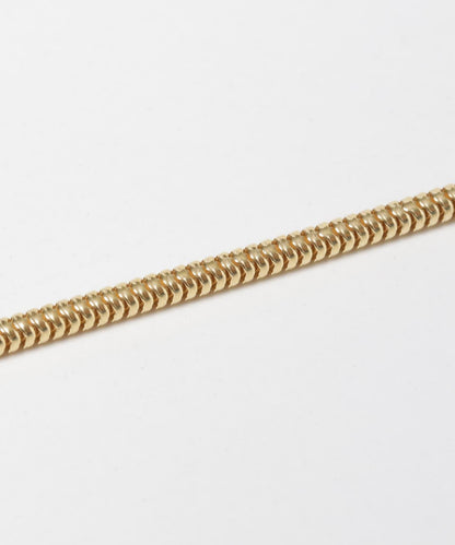 TOM WOOD SnakeChainSlimGold Necklace