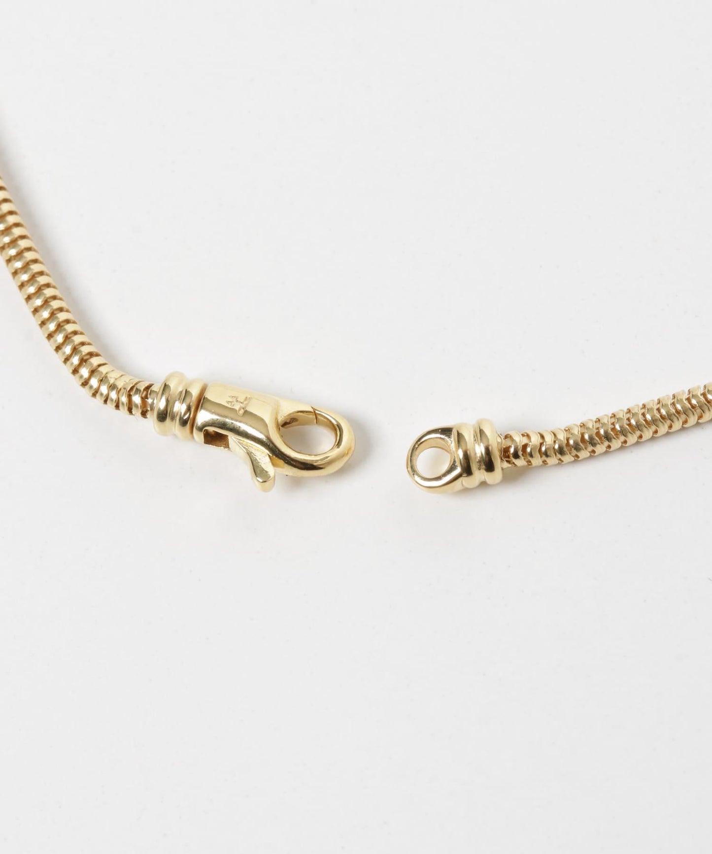 TOM WOOD SnakeChainSlimGold Necklace