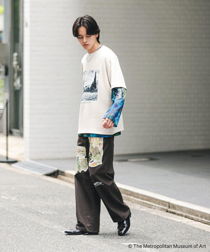 The Met×SENSE OF PLACE S/S T-SHIRTS(Gogh)B 聯名款 易打理 接觸冷感 短袖T恤