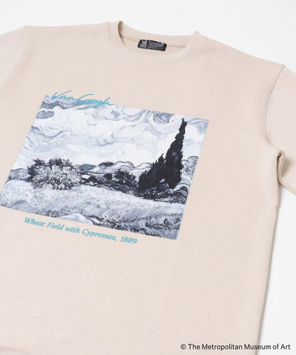 The Met×SENSE OF PLACE S/S T-SHIRTS(Gogh)B 聯名款 易打理 接觸冷感 短袖T恤