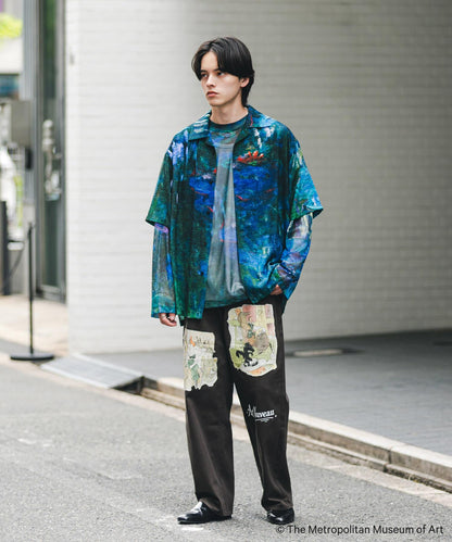 The Met×SENSE OF PLACE 莫奈短袖襯衫