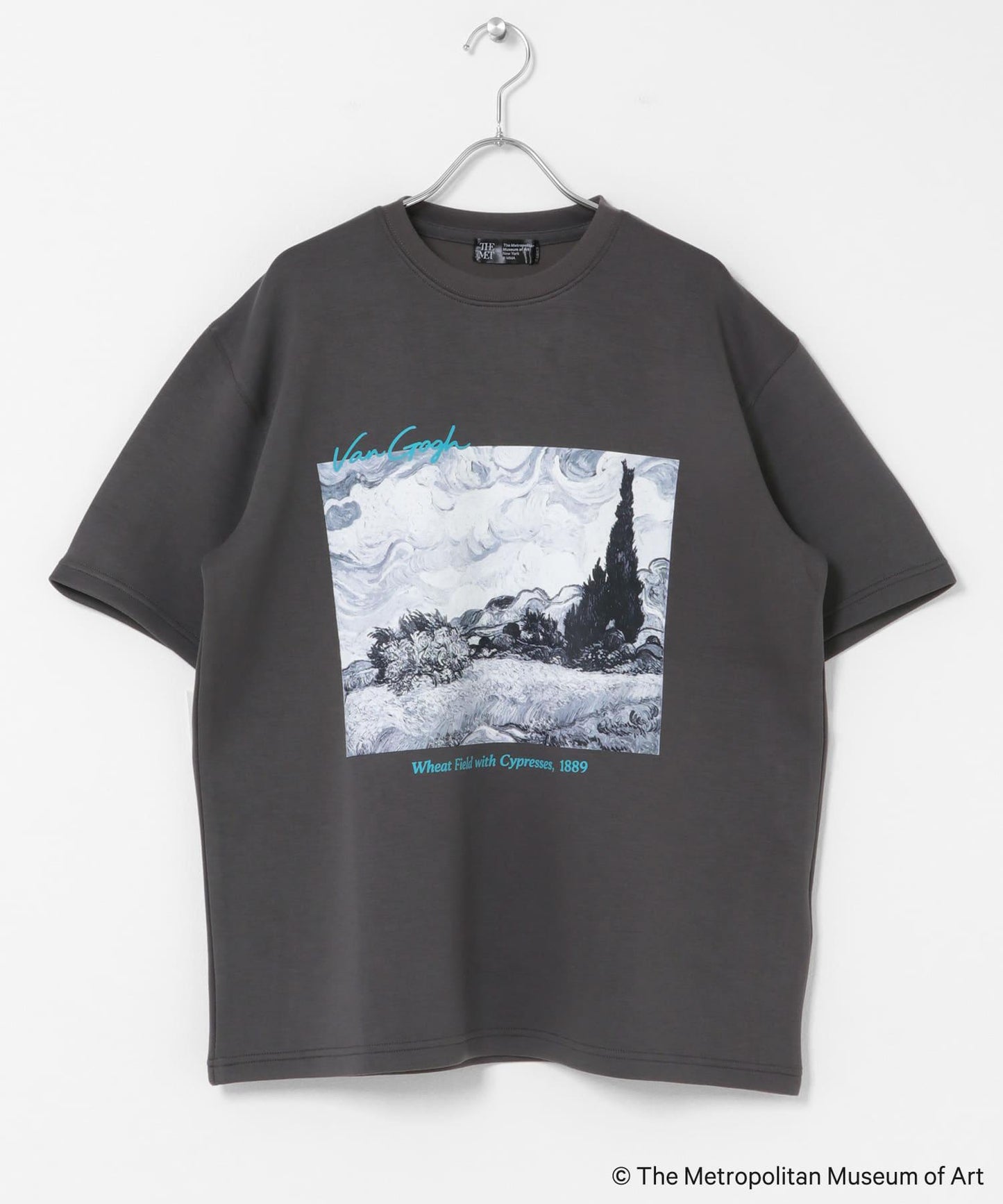 The Met×SENSE OF PLACE S/S T-SHIRTS(Gogh)B 聯名款 易打理 接觸冷感 短袖T恤