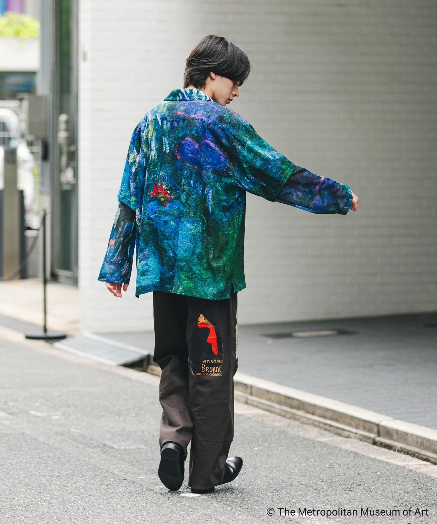 The Met×SENSE OF PLACE 莫奈短袖襯衫