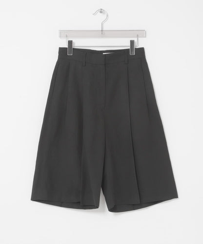 new basic SILK LINEN HALF PANTS