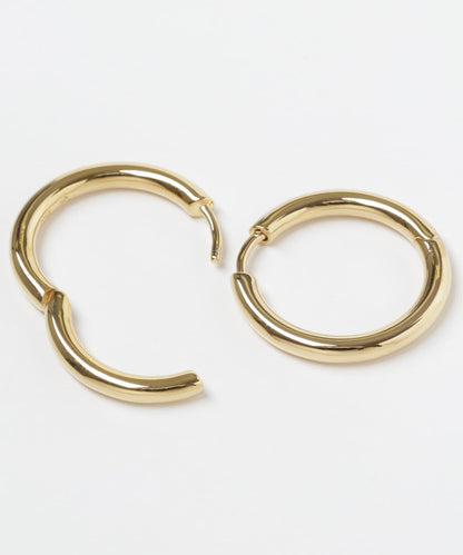 Classic Hoops Medium Gold