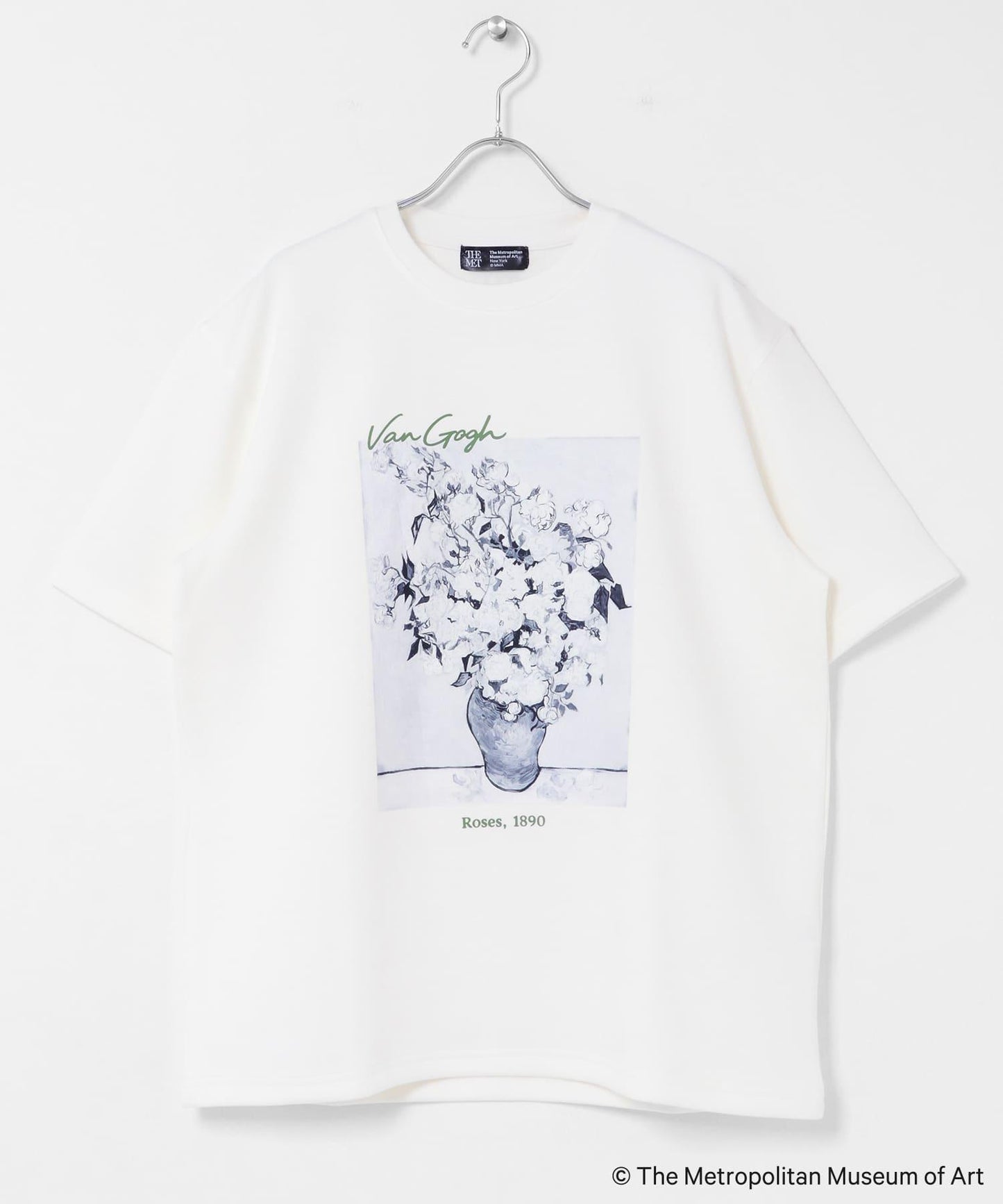The Met×SENSE OF PLACE S/S T-SHIRTS(Gogh)A 聯名款 易打理 接觸冷感 短袖T恤