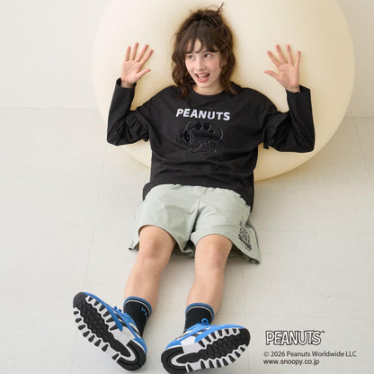 《PEANUTS》 接觸冷感 可拆袖T恤