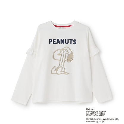 《PEANUTS》 接觸冷感 可拆袖T恤
